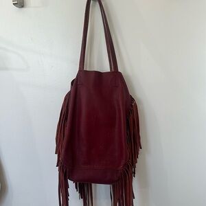 Cleobella fringe tote